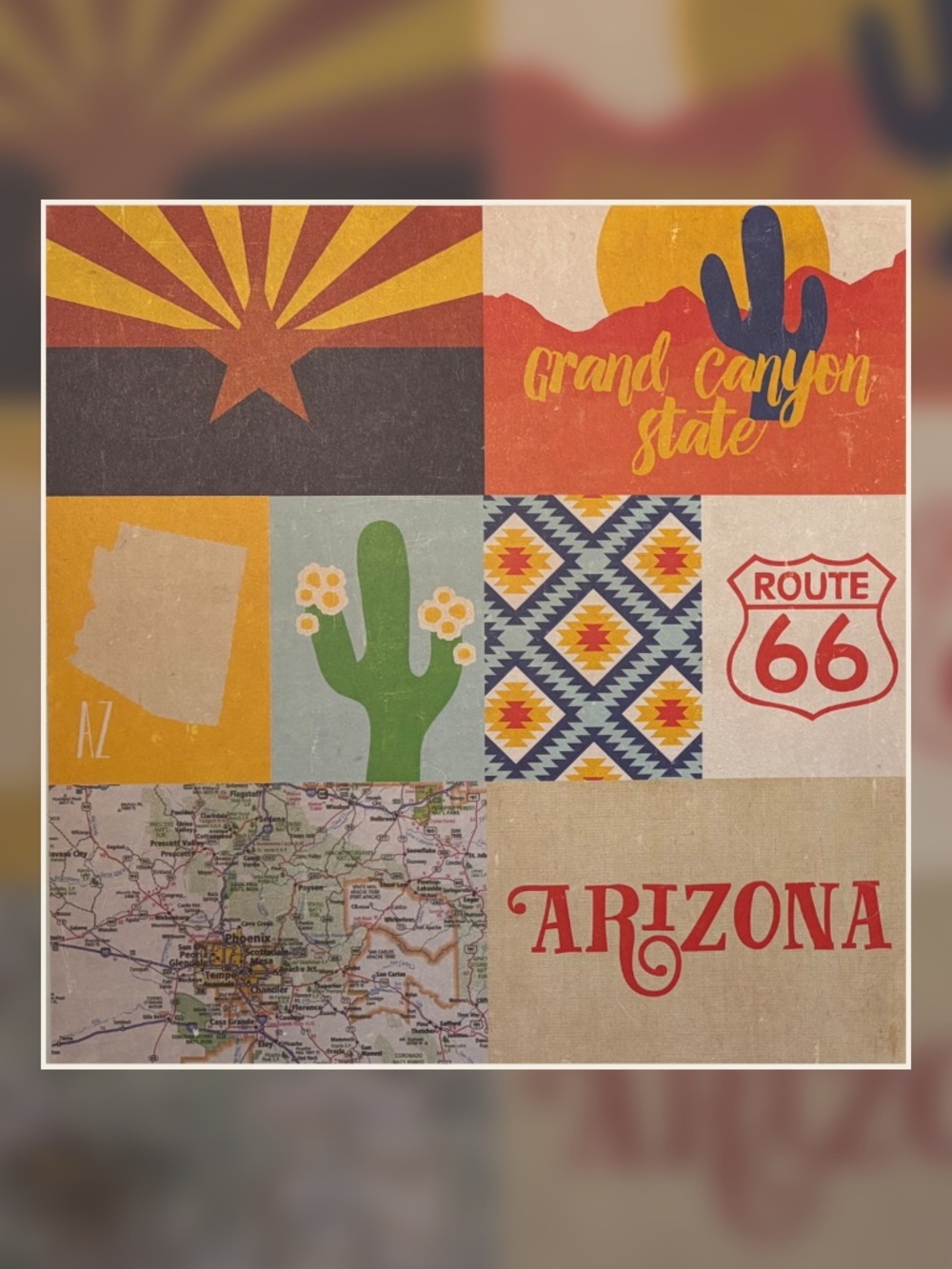 Scrapbook Paper for Various States